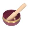 Tibetan Singing Bowl Set Buddha Sound Bowl and Wood Mallet Charka Bowl Meditation Sound Bowl with