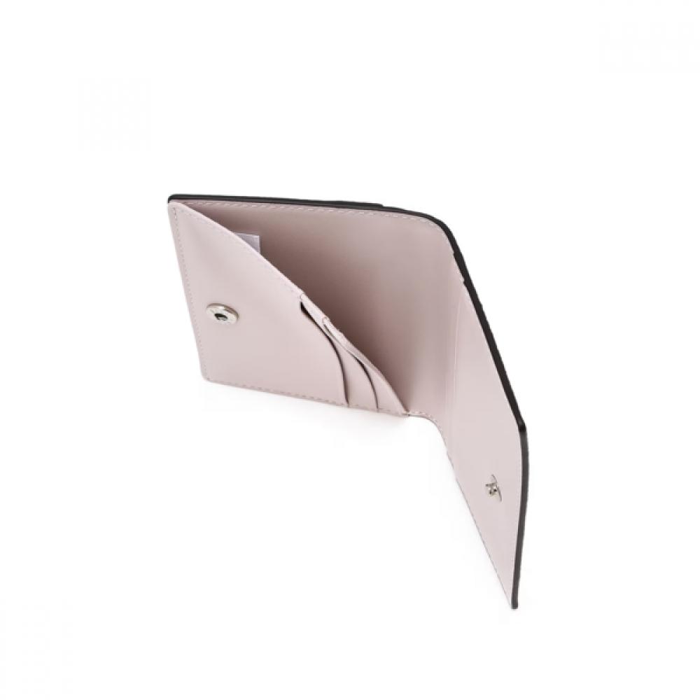 Daks Black Dd Logo Cowhide Card Wallet Dcwa6f790bk