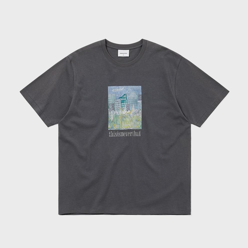 ThIs Is Never That City Park Tee Dark Grey S