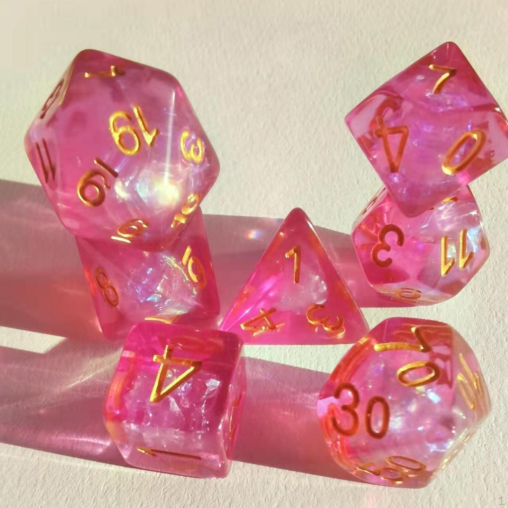 DND RPG Polyhedral Role Playing Games 7 Set