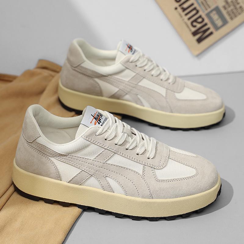 Kožené běžecké boty pro muže ležérní skate boty tenisky-luxusní skateboardové tenisky doprava zdarma