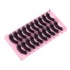 10 Pairs Of Thick False Eyelashes Simulation Style Daily Makeup Wearing Eyelashes