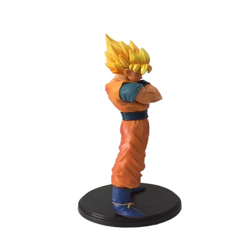 Action Anime Figure Model Vegeta Iv Battle Version 18 -22cm Kakarotto Dbz Model Toy Gift Desktop Collection Figma