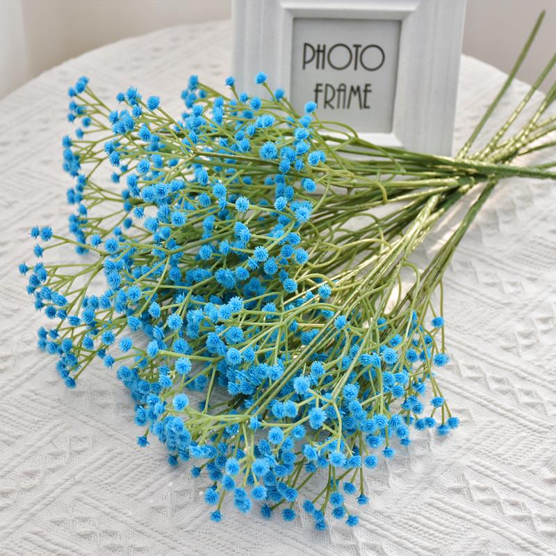 10pcs 55cm 108 Head Full Sky Star Simulation Flowers Plastic Flowers Home Decoration Flower Hand-Held flowers Fake Flowers