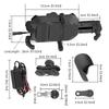 Motorcycle Phone Holder 15W Wireless Charger Fast Charging Shockproof Anti Theft Handlebar Phone Bracket Bike Cellphone Support