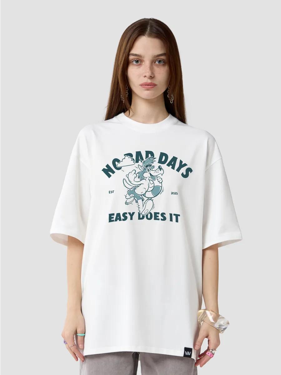 Plus size printed T-shirt L