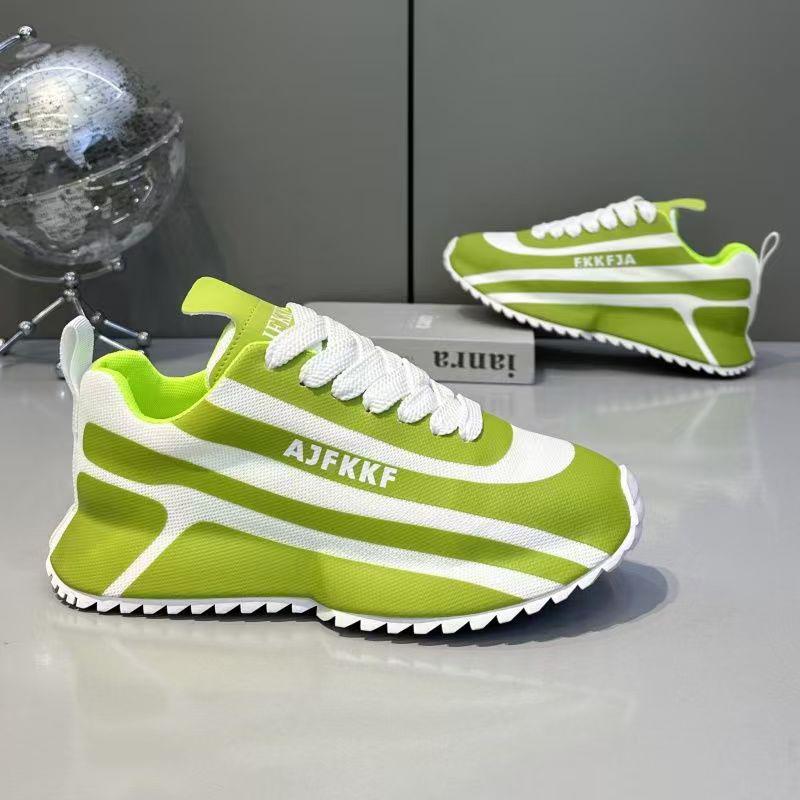 Men's shoes 2025 summer popular thick-soled non-slip wear-resistant sports shoes men's fashion bag-soled casual shoes dad shoes