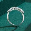 Tancise Classic 925 Sterling Silver Zircon Ring Ladies Jewelry Promesse de mariage Cadeau de fête