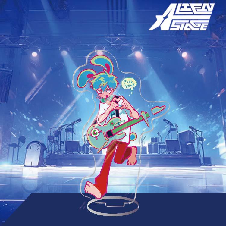 Anime Special-Shaped Stage Peripheral Acrylic Standing Sign Mizisua, Desktop Decoration