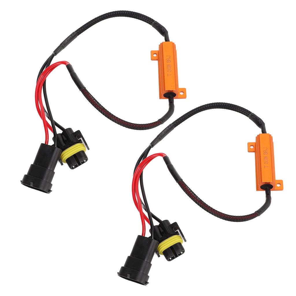 2 STÜCK LED Licht Widerstand Alles in einem Design Feine Verarbeitung Leicht Tragbar LED Rücklicht