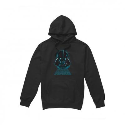 Męska bluza z kapturem Darth Vader Distressed