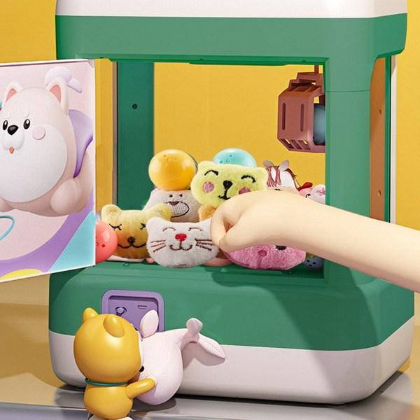 Eyimtech Household Claw Toy, 1 Piece, Extra Large-green (claw Machine X 1 Capsule X 10 Doll X 20)
