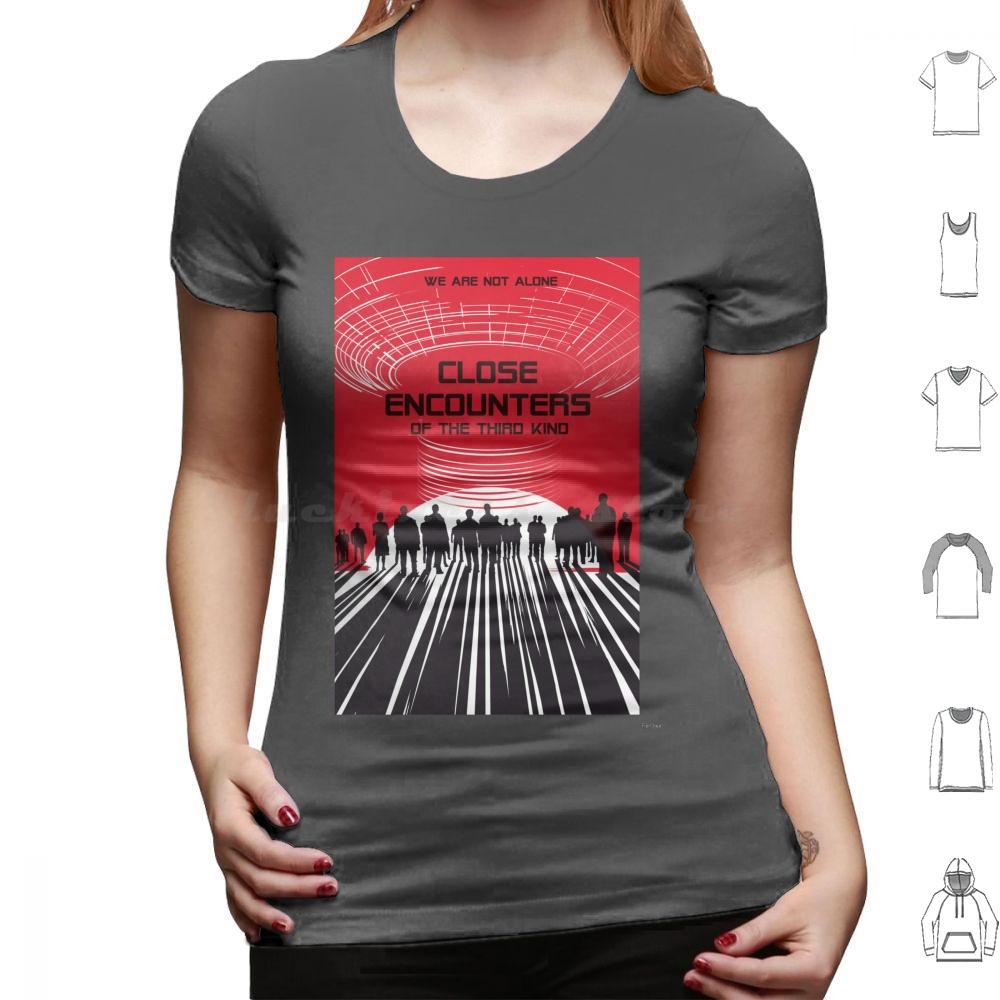 T Shirt 6xl Cotton Cool Tee Movie Cinema Cinephile Retro Scifi Ufo Minimalist I Want To Believe Universe Steven Spielberg