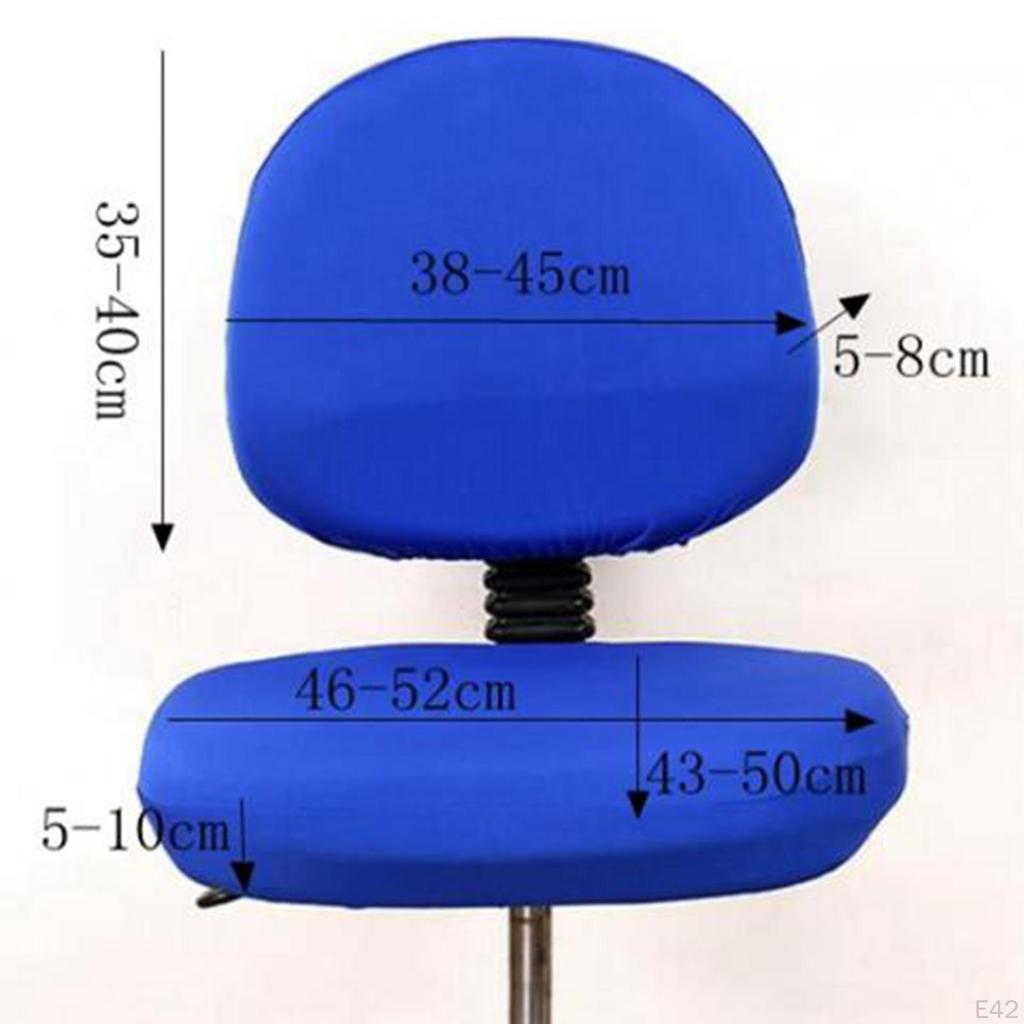 Elastic computer and office Cover Replacement Universal Rotating Covers Slipcover