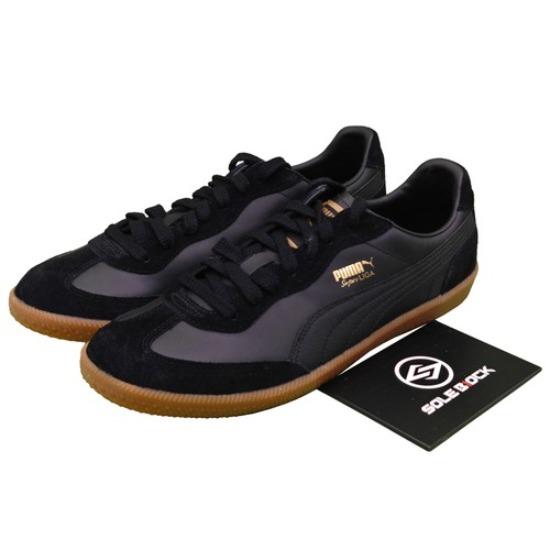 

PUMA Super Liga OG Retro Black Gold Gum - 356999-28 EU 41 чорний