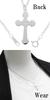 Gin No Cross Silver 925 Necklace with Chain Pendant for Men and Antique Cross [Shinjuku Kura] Medieval-style Women, Necklace,