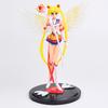 Japan Anime 16cm Sailor Moon Dress Queen Action Figure PVC Wedding Dress Collection Model Toys for Decor Cartoon Doll Gift
