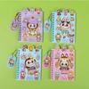 Søt Labu-serien Tegneserie Søt Klistremerke Barnas Søte Kreative Klistremerke Håndbok Materiale Klistremerkebok