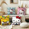 Cartoon Cute Pink Kawaii H-Hello K-Kitty Cat Sro Comfort Soft Hogar Pillowcase Sofa Living Room Bed Home Decor Protective Covers