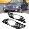Seamless Fit Fog Lamp Grille Assembly Left Right for E320 E350 E550 E63AMG 2118850822 2118850922 2118851174 2118851274