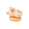 Exquisite Kitty Rotating Figurine Multicolor Table Ornament Cute Siamese Cat Statue  Car Ornaments