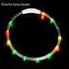 USB Rechargeable LED Dog Collar Luminous Anti-Lost Pet Accessory with Harness Dogs Necklace Collar for Night Safety