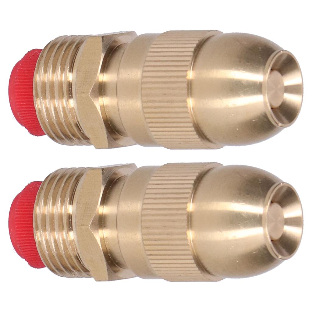 2Pcs Adjustable Watering Sprinkler G1 2 Male Thread Garden Lawn Brass Sprayer Nozzle