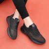 Sommer leichte Netzschuhe weiche Sohle hohl Single-Mesh flacher Absatz Netz atmungsaktiv lässige Laufschuhe