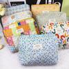 Polyester Travel Organizer With Geometric Print And Thread Detailing For Women And Men