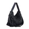 Leather Women'S Shoulder Bag Casual Sheepskin Handmade Tote Bag Splicing Soft Women'S Shoulder Bag Messenger Bag