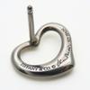 Used TIFFANY&Co. Pierce Open heart Silver925 1.7g Silver El Saperetti
