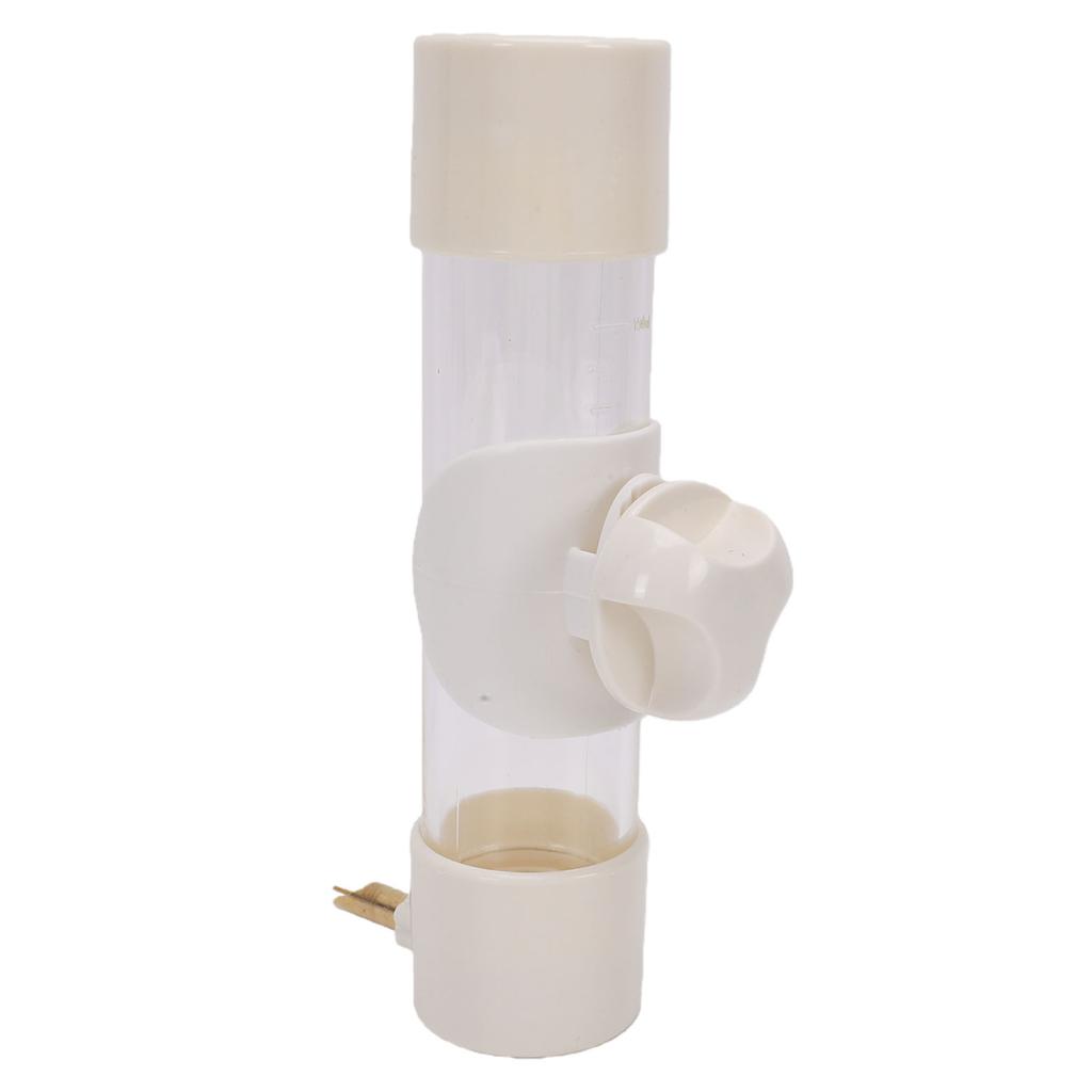 Bird Water Dispenser Easy to Refill Leakproof Automatic Parrot Water Feeder for Cockatiel Bird Cage 200ml