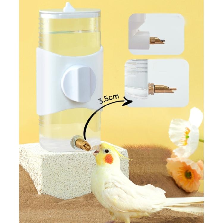 Haustier Trinkflasche Kunststoff Trinknapf für Papagei Haustier Wasserspender