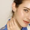 Donna Uomo Oro Nero Argento Cristallo Orecchio Orecchino Barra Labbra Stud Piercing