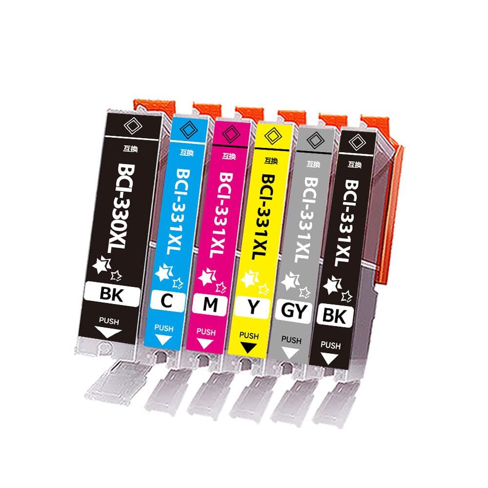 

Compatible Canon Ink Cartridges Compatible with Canon Ink Level Individually Compatible with PIXMA BCI-331XL/330XL (BCI-331XL/330XL/6MP) - High-Yield,