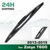 Rear Windshield Wipers Blades,Premium All-Season Wiper Blades Replacement For Zotye T600 2013-2015,Natural Rubber Bayonet,Easy To Install 12″