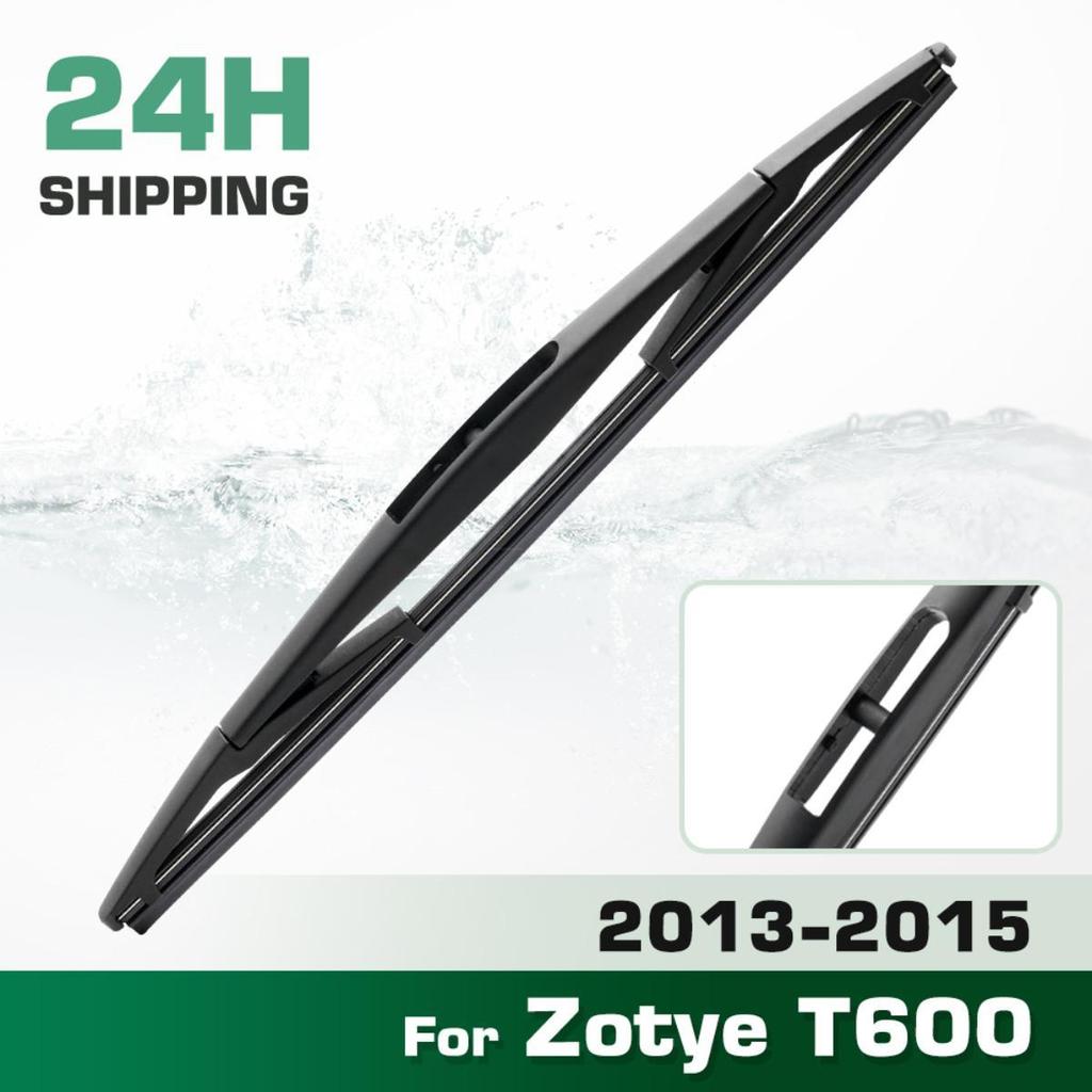 Rear Windshield Wipers Blades,Premium All-Season Wiper Blades Replacement For Zotye T600 2013-2015,Natural Rubber Bayonet,Easy To Install 12″