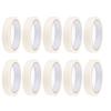 10 Rolls White Masking Tape 0.7in Width Easy Tear High Adhesive Paint Tape for Painting DIY Arts Crafts Labeling