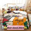 Kawai Hayato Suou Beding Set Single Twin Ful Quen King-Sized Dimensionsd Dimensions Bed Linen Set Adult People Kid Bedrom Duvetcover Sets 3D Anime Bed
