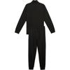 Puma Solid Color Simple Fashion Versatile Jacket And Long Pants Casual Sports Suit Men Suit Black 687648-01