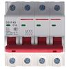 Circuit Breaker 4P Mini Air Switch MCB Overload Short Protection 400V for Household16A