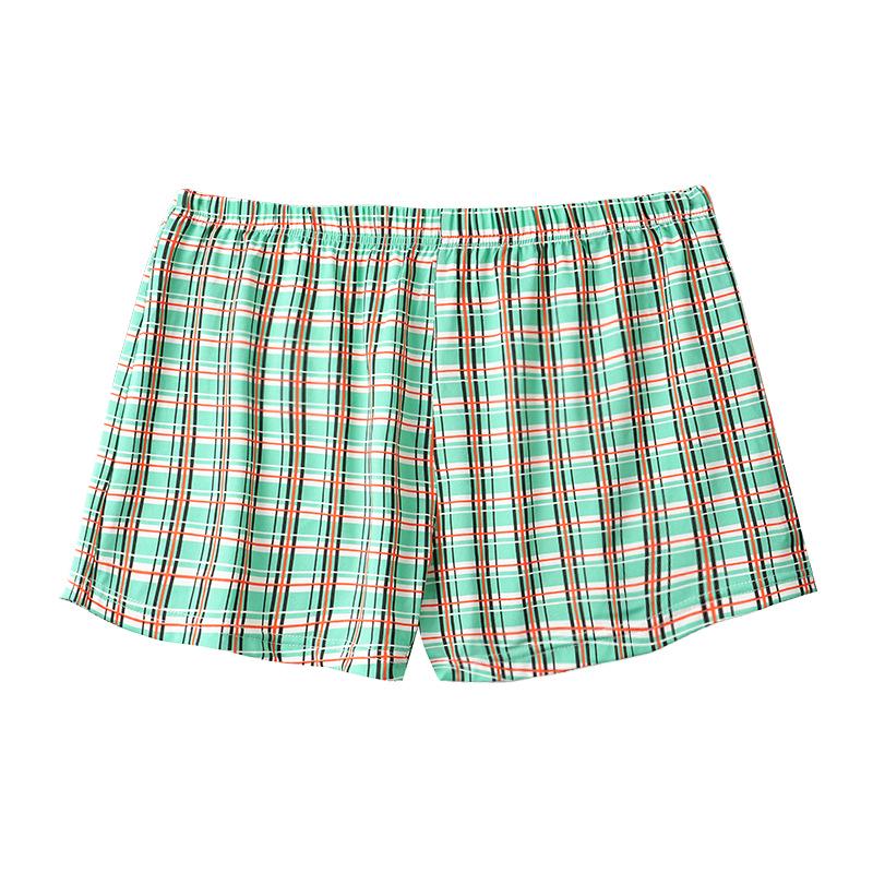 Мужские боксеры с клетчатым принтом - Удобные, Легкие, Дышащие, Большого размера XXXL