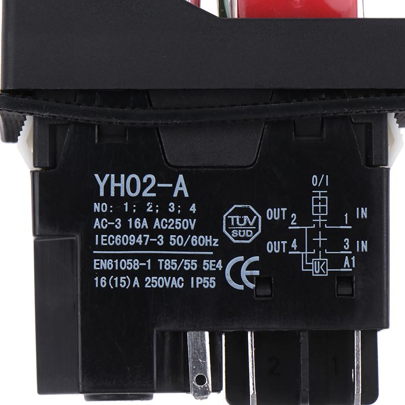 Elektromagnetické tlačítkové spínače Startér Obráběcí stroje Vybavení Vodotěsný spínač Bezpečnost Zabezpečení IP55 Kld28A