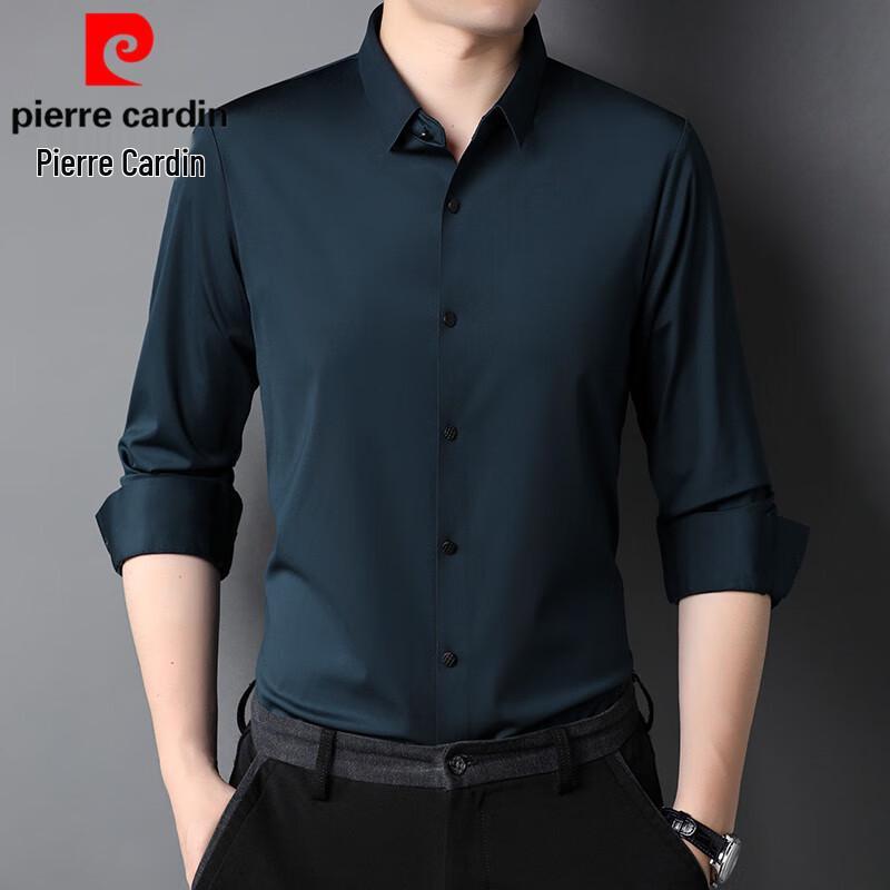 Pierre Cardin Men s Wrinkle-Free Long-Sleeve Business Casual Shirt XL