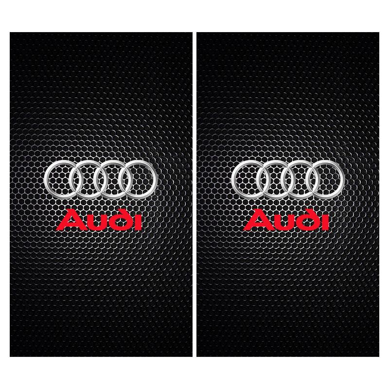 Bilemblem Midtsøyle Klistremerke Auto Dør Dekorative Klistremerker For Audi C7 C6 C5 B5 B6 B7 B8 B9 D3 Q3 Q5 Q7 TT A1 A3 A4 A5 A6 A7