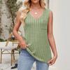 Women's Fashion Casual Short Sleeve Basic Texture Solid Color V-Neck T-Shirt Tops