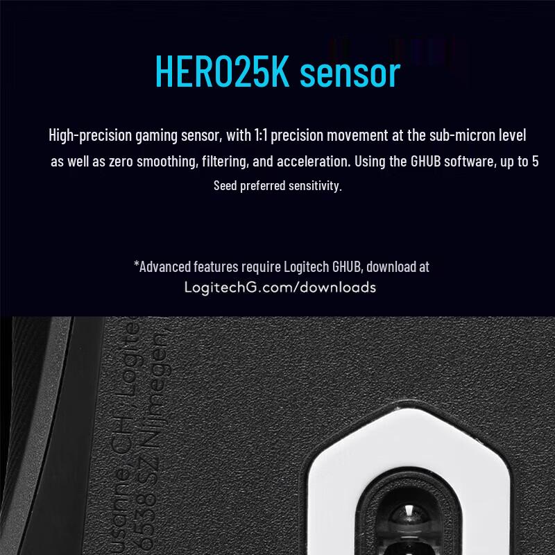 Logitech G502 X PLUS LIGHTSPEED Wireless Gaming Mouse