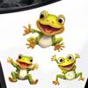 Car Sticker Funny Frog Waterproof Vinyl Decal On Bumper Rear Window Laptop Self-adhesive Decal For Car Accessories TM12