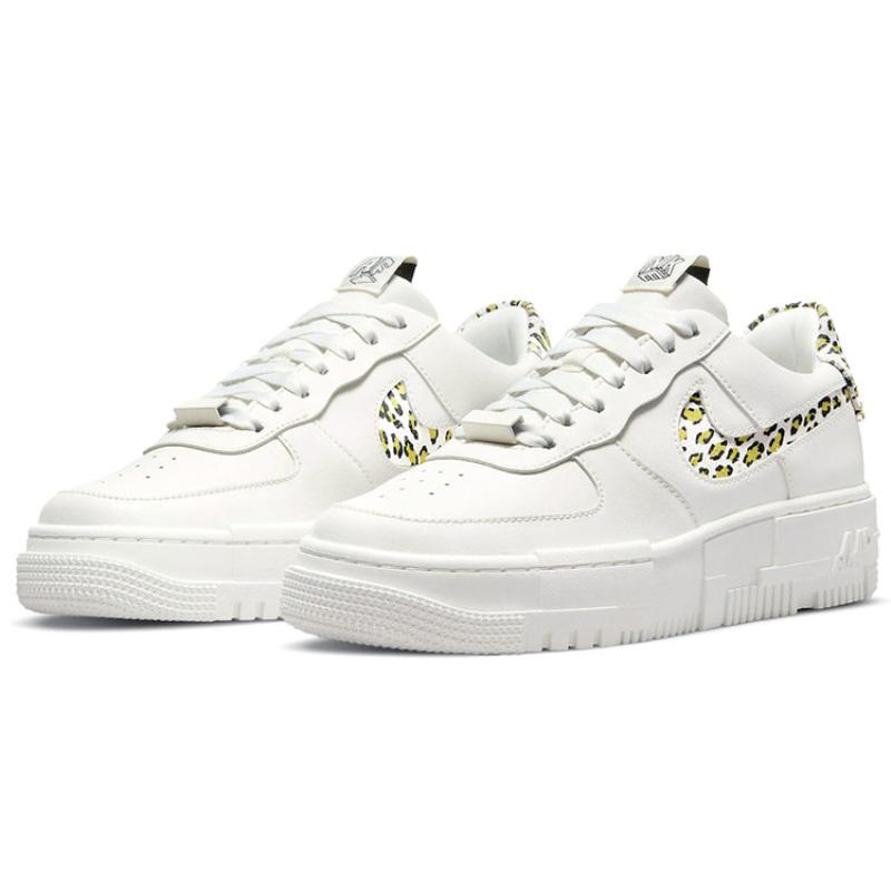 Nike Air Force 1 Low Pixel White Leopard Women's Sneakers DH9632-101