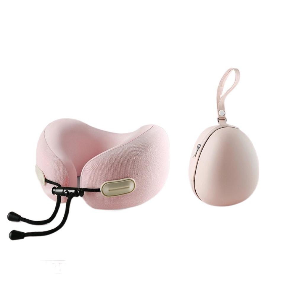 

Slow Rebound Office Nap Pillow Head Support Neck Cushion Healthcare Car Throw Pillow Car Airplane розовый